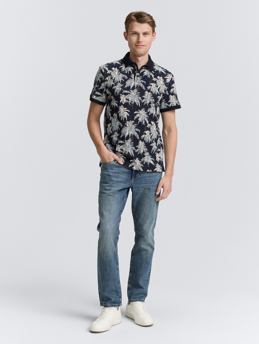 Tom Tailor Polo shirt with pattern 1046775