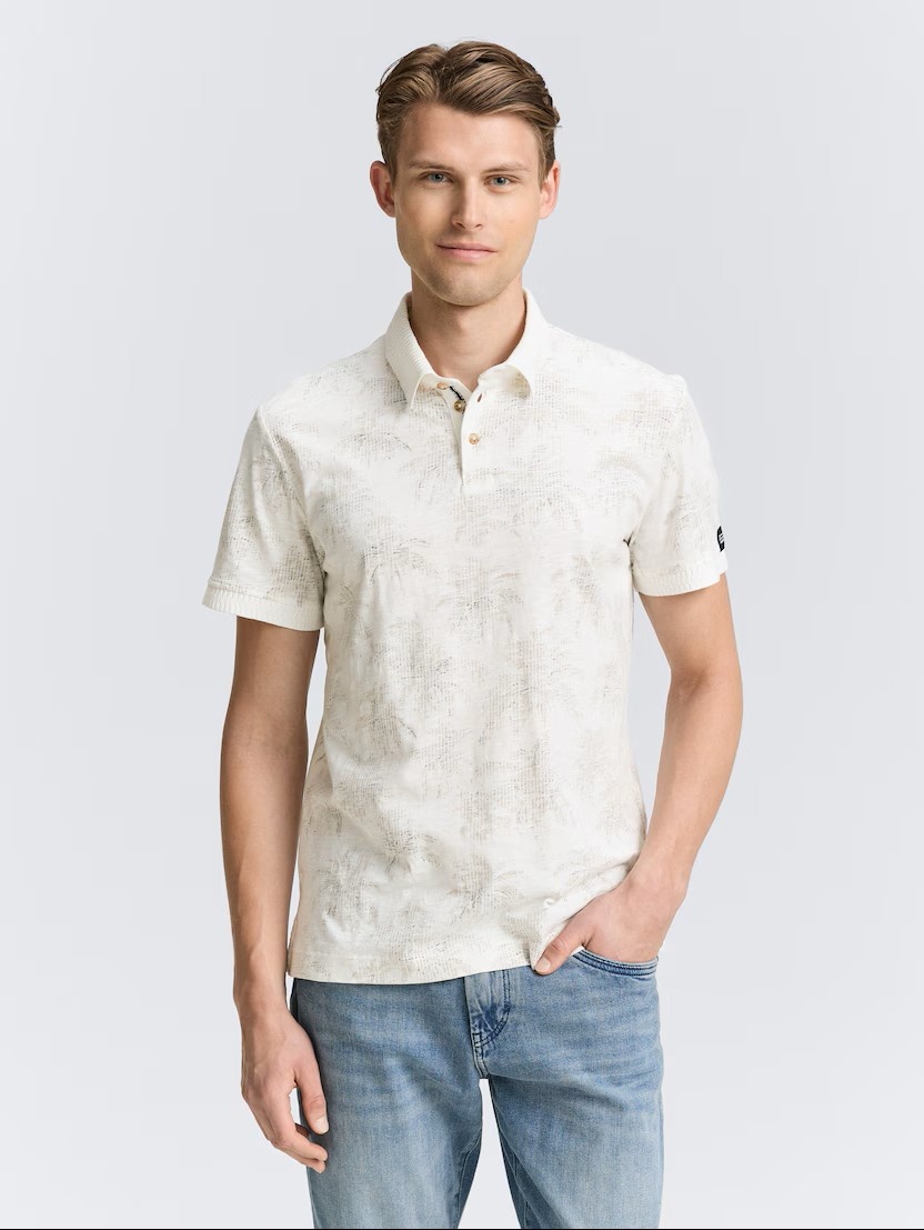 Tom Tailor Polo shirt with pattern 1046775