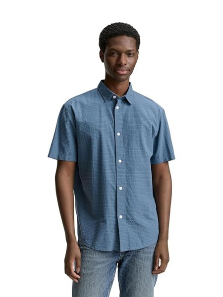 Tom Tailor Relaxed fit shirt with structure 1046177