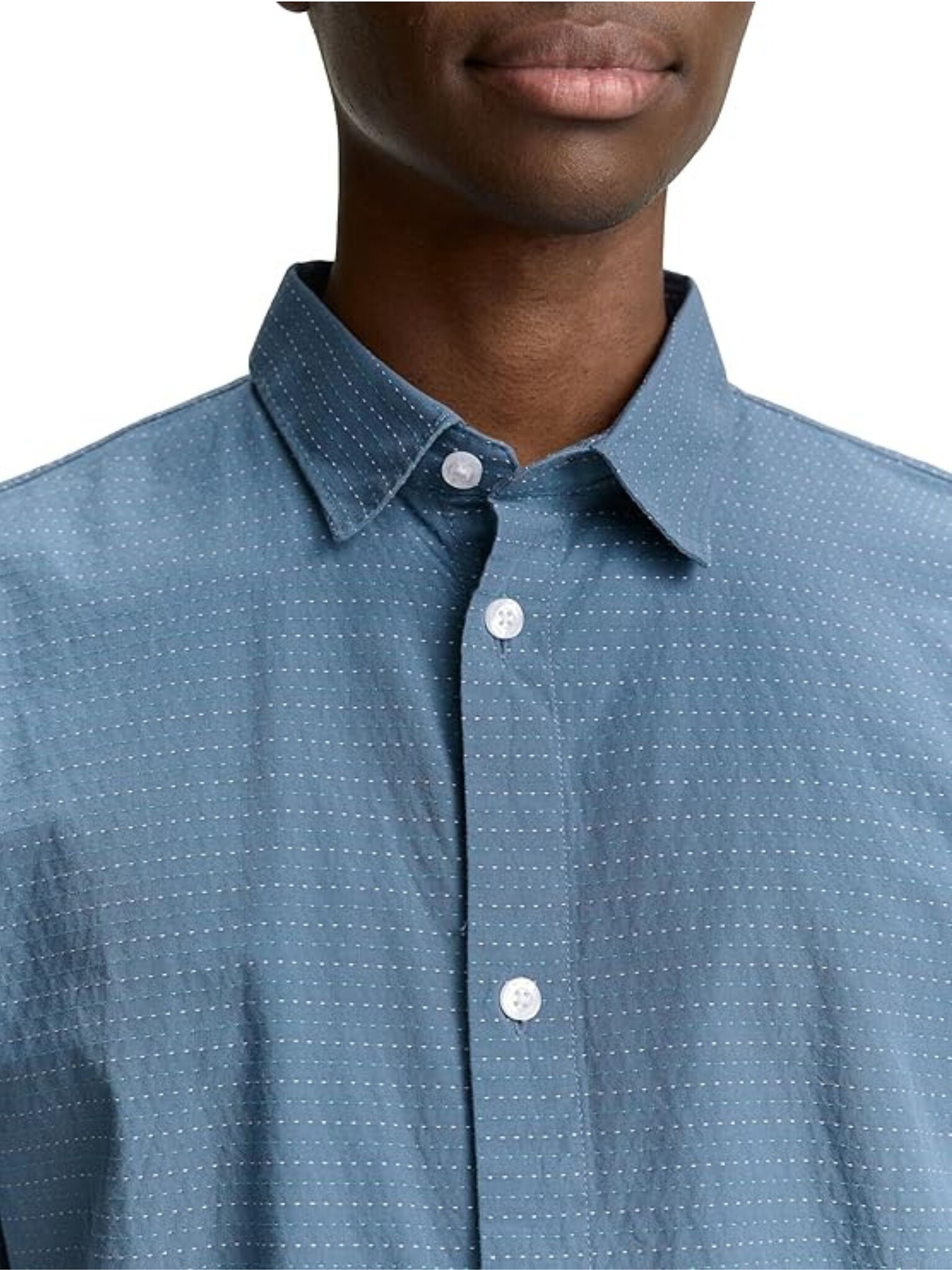 Tom Tailor Relaxed fit shirt with structure 1046177