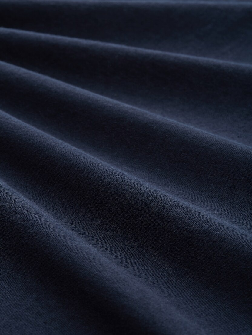 Tom Tailor Polo shirt with linen 1045715