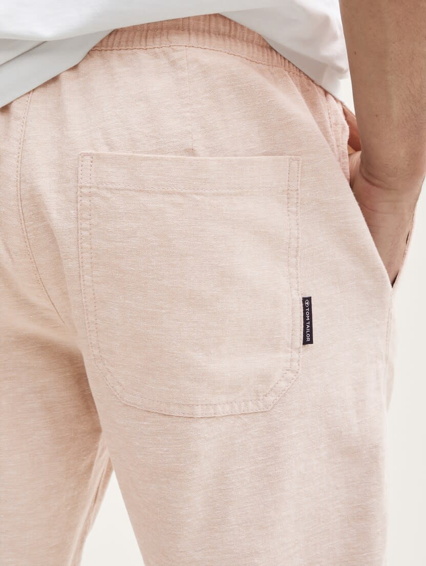 Tom Tailor Regular shorts with linen 1044715