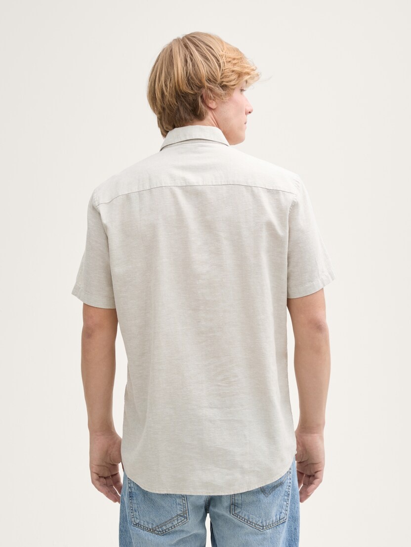 Tom Tailor Cotton linen shirt 1045188