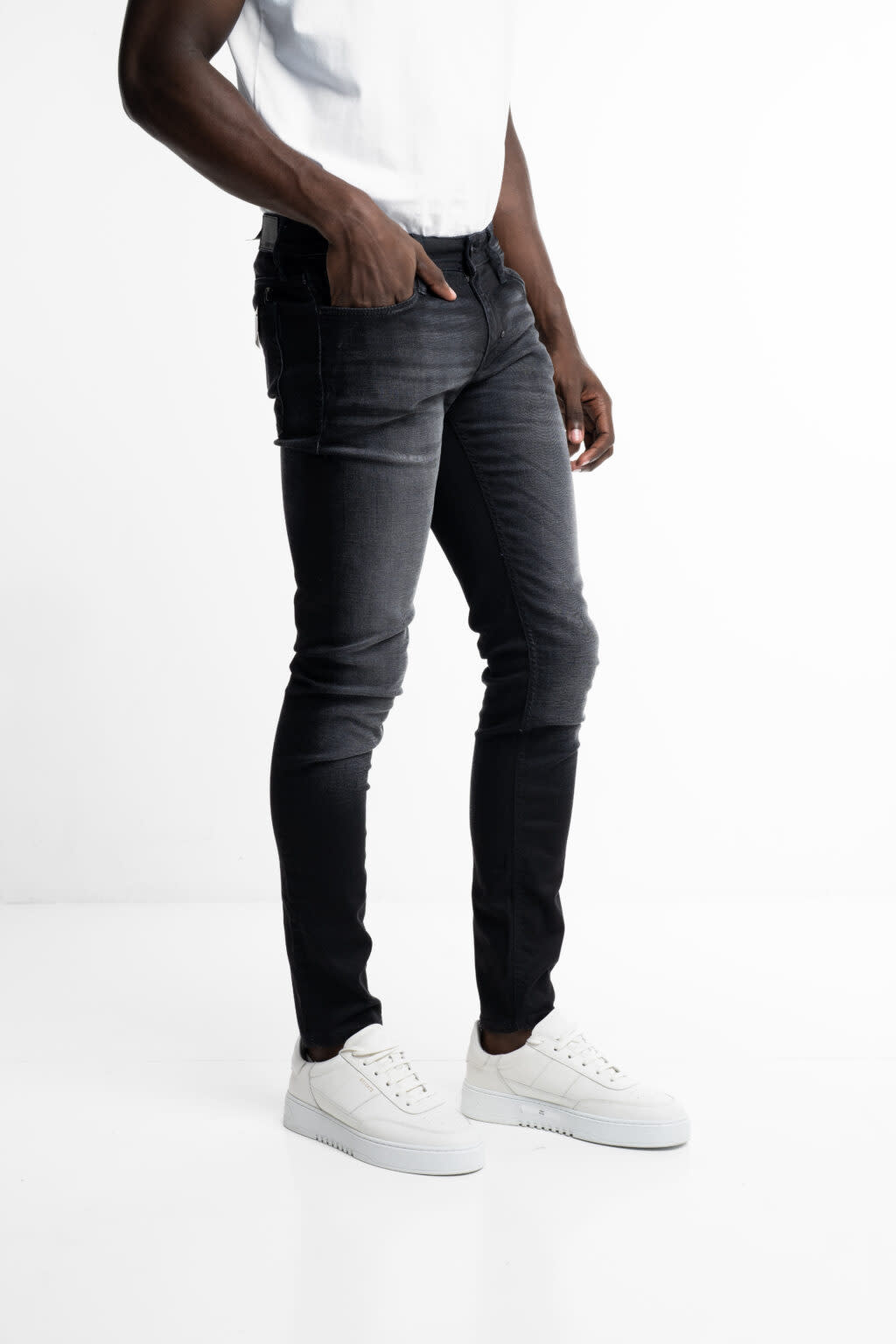 Antony Morato JEANS OZZY COATED BLACK FA750534