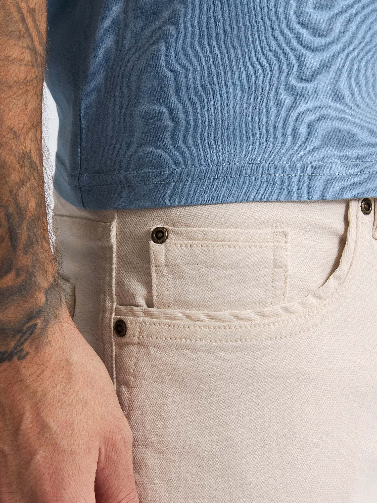 Petrol Denim Straight M-1050-DNM034