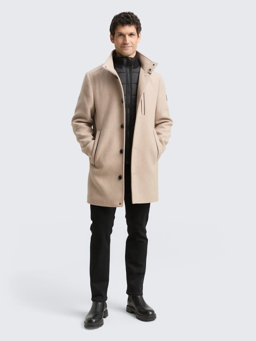 Tom Tailor 2-in-1 wollen jas  48497