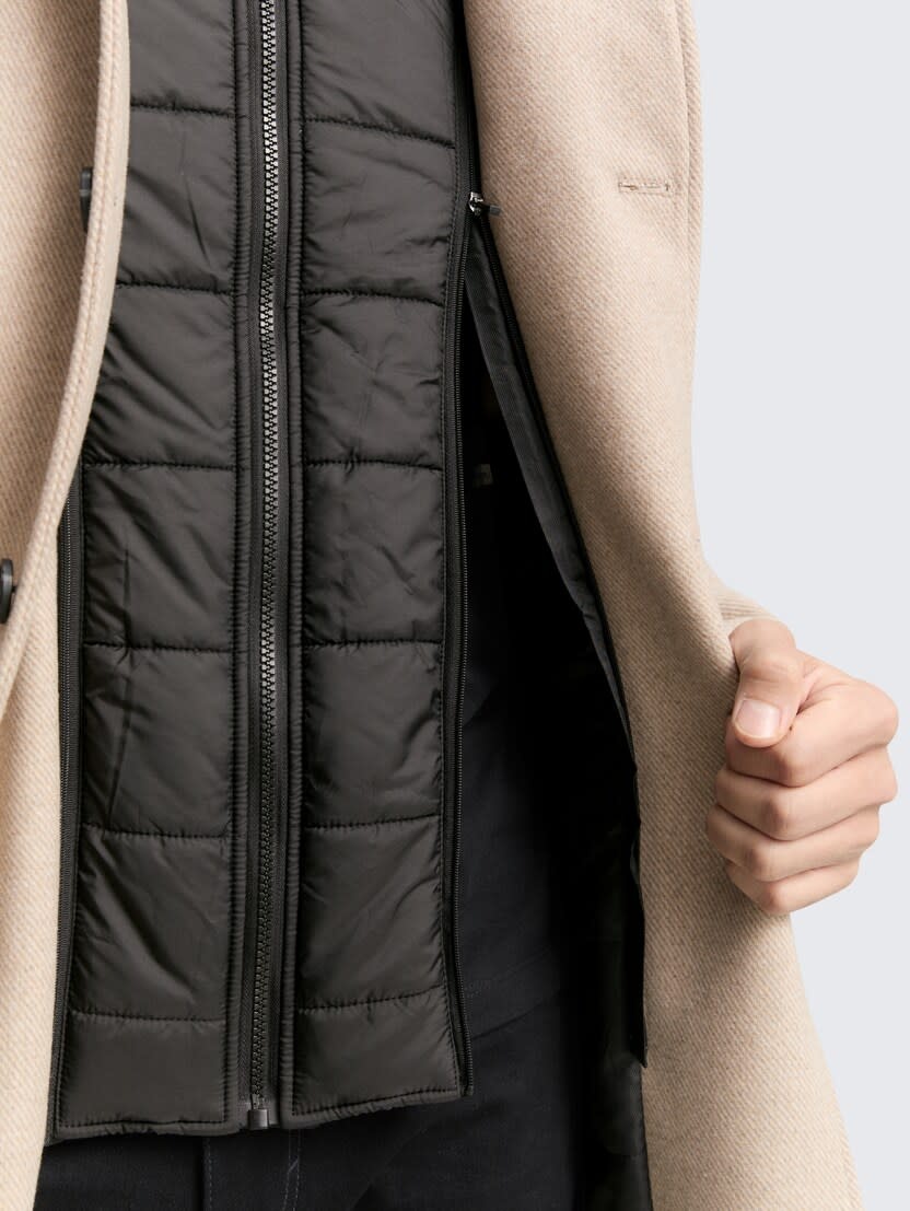 Tom Tailor 2-in-1 wollen jas  48497