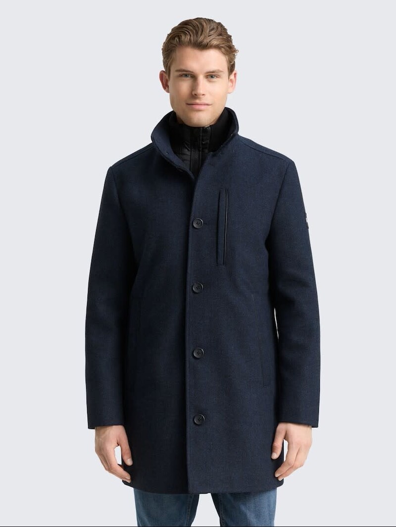 Tom Tailor 2-in-1 wollen jas 48497