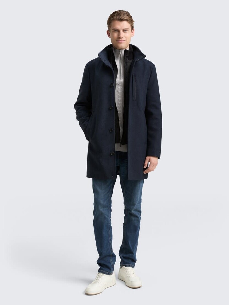 Tom Tailor 2-in-1 wollen jas 48497