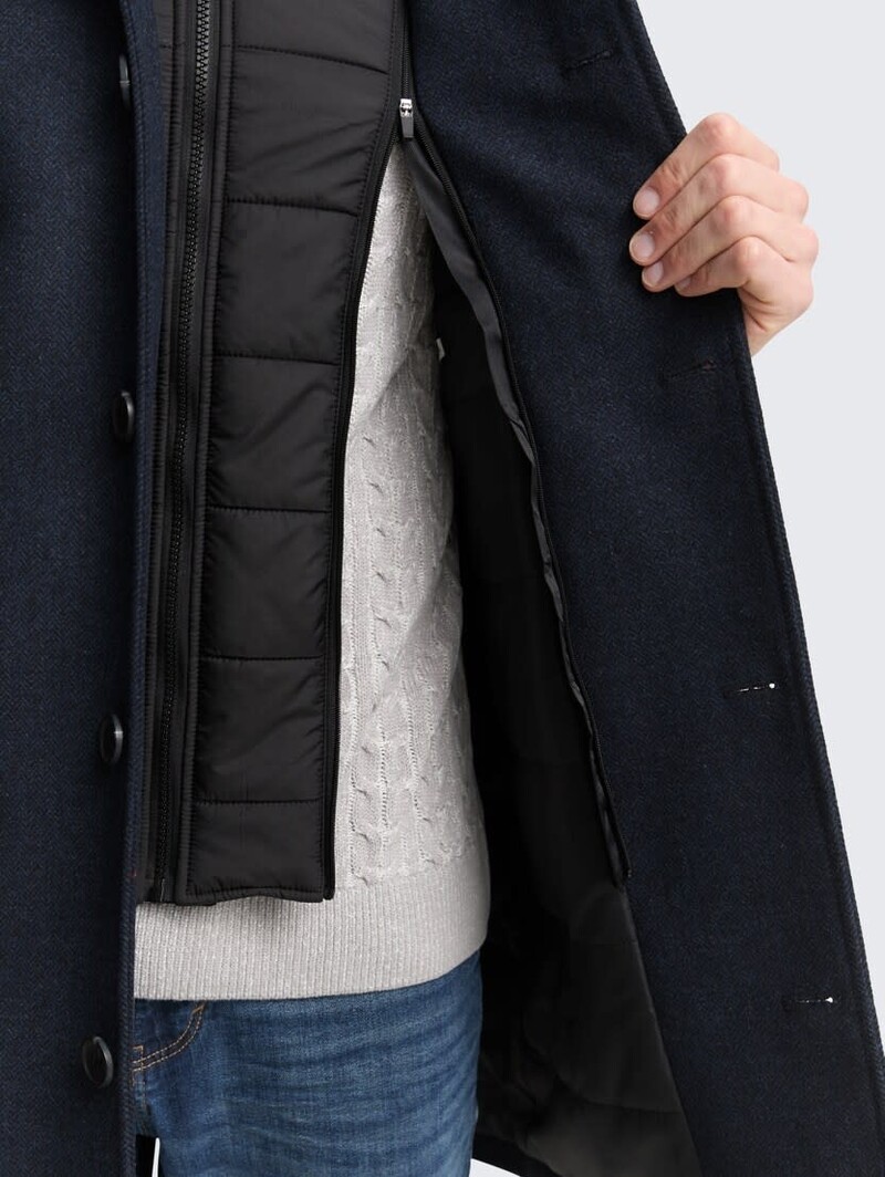 Tom Tailor 2-in-1 wollen jas 48497