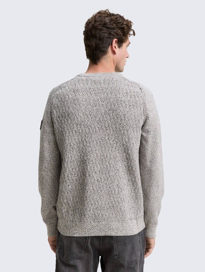 Tom Tailor Trui Crewneck 48042
