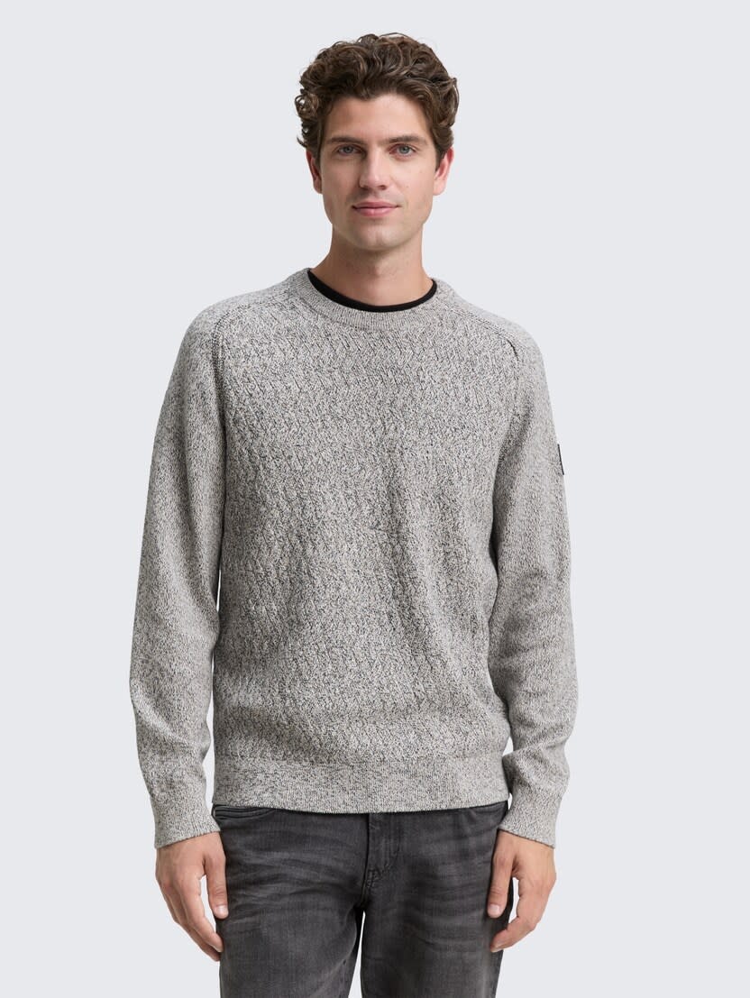 Tom Tailor Trui Crewneck 48042