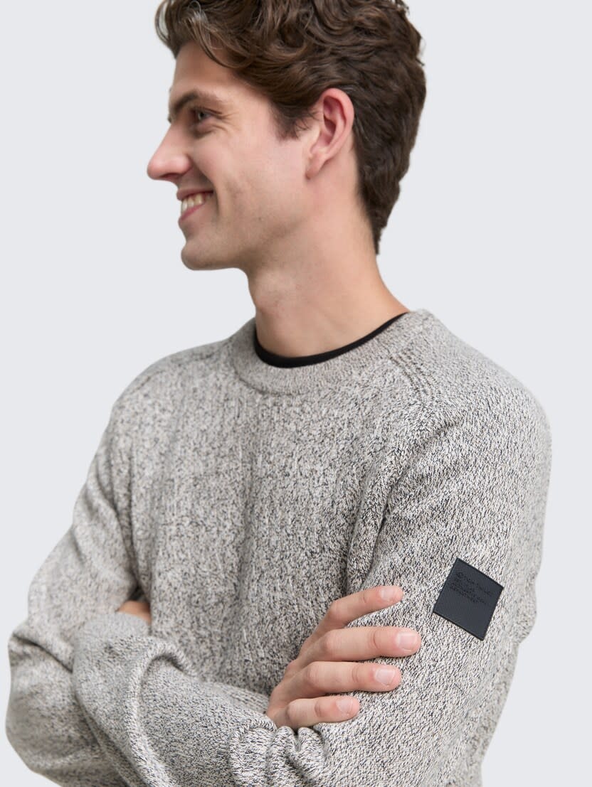 Tom Tailor Trui Crewneck 48042