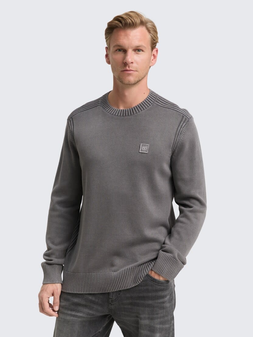 Tom Tailor Trui Crewneck 48035