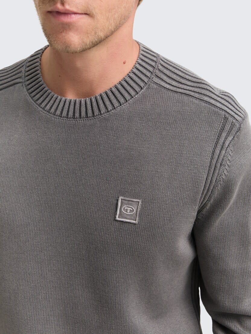 Tom Tailor Trui Crewneck 48035