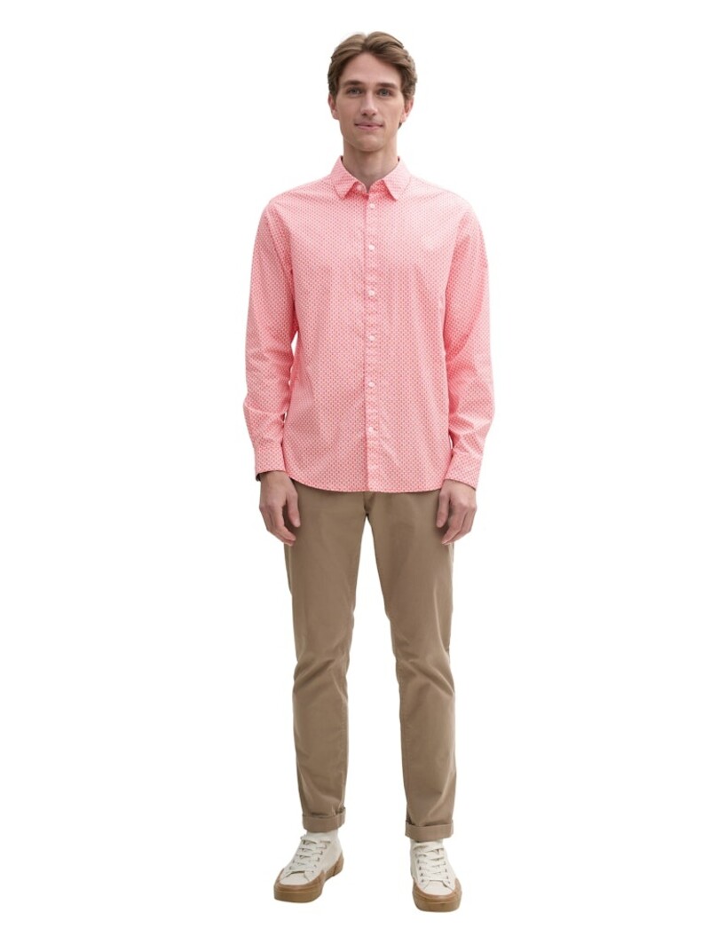Tom Tailor Printed stretch shirt 1045934