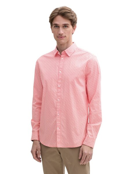 Tom Tailor Printed stretch shirt 1045934