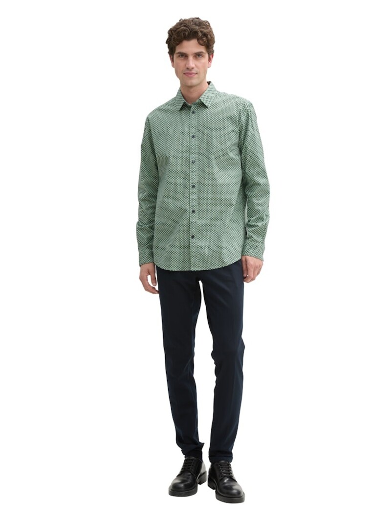 Tom Tailor Printed stretch shirt 1045934