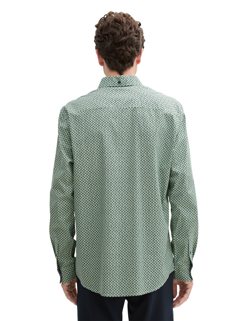 Tom Tailor Printed stretch shirt 1045934