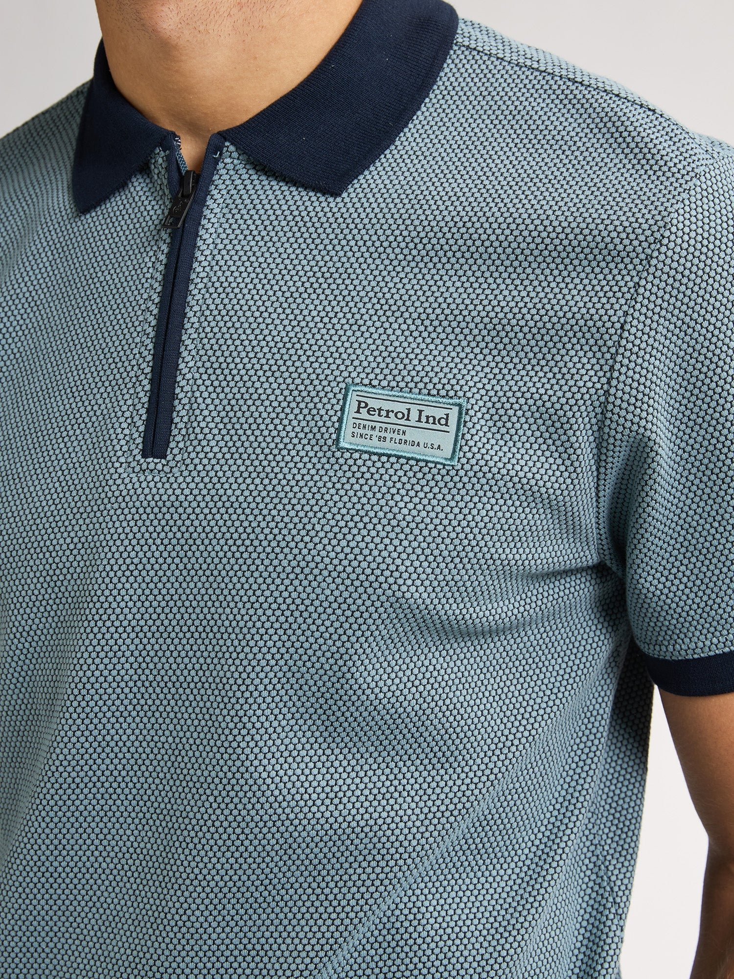 Petrol Polo Short Sleeve M-1050-POL907