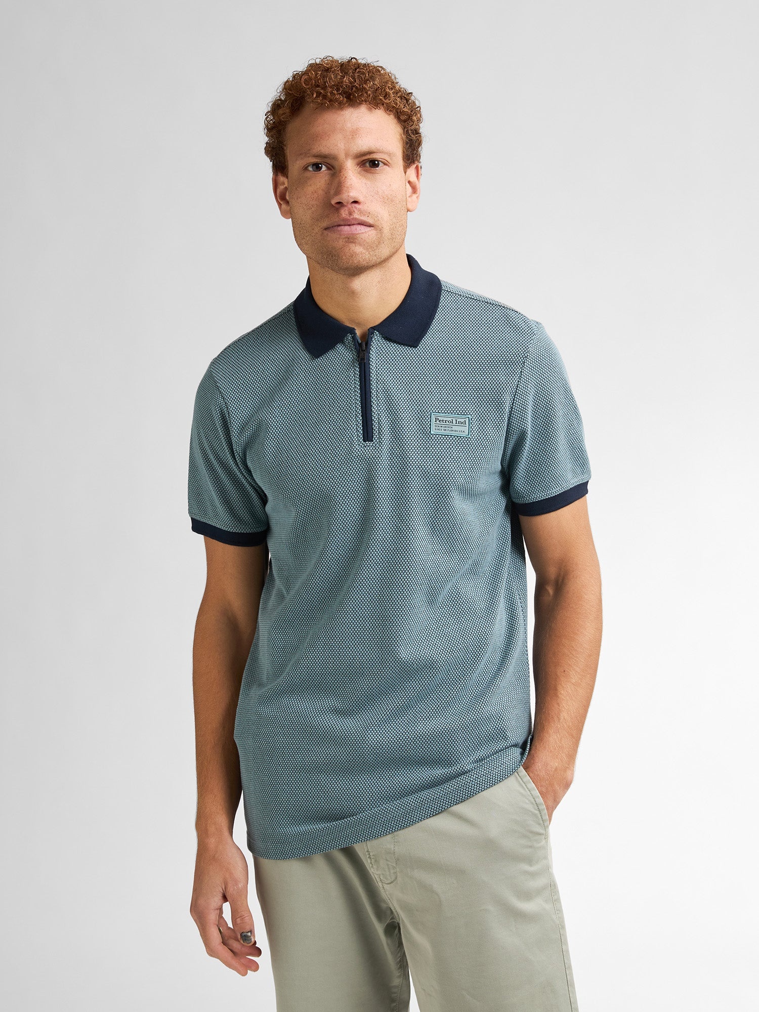 Petrol Polo Short Sleeve M-1050-POL907