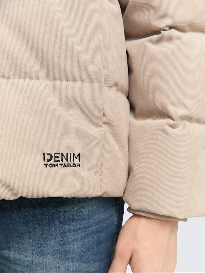 Tom Tailor Corduroy Puffer 46927