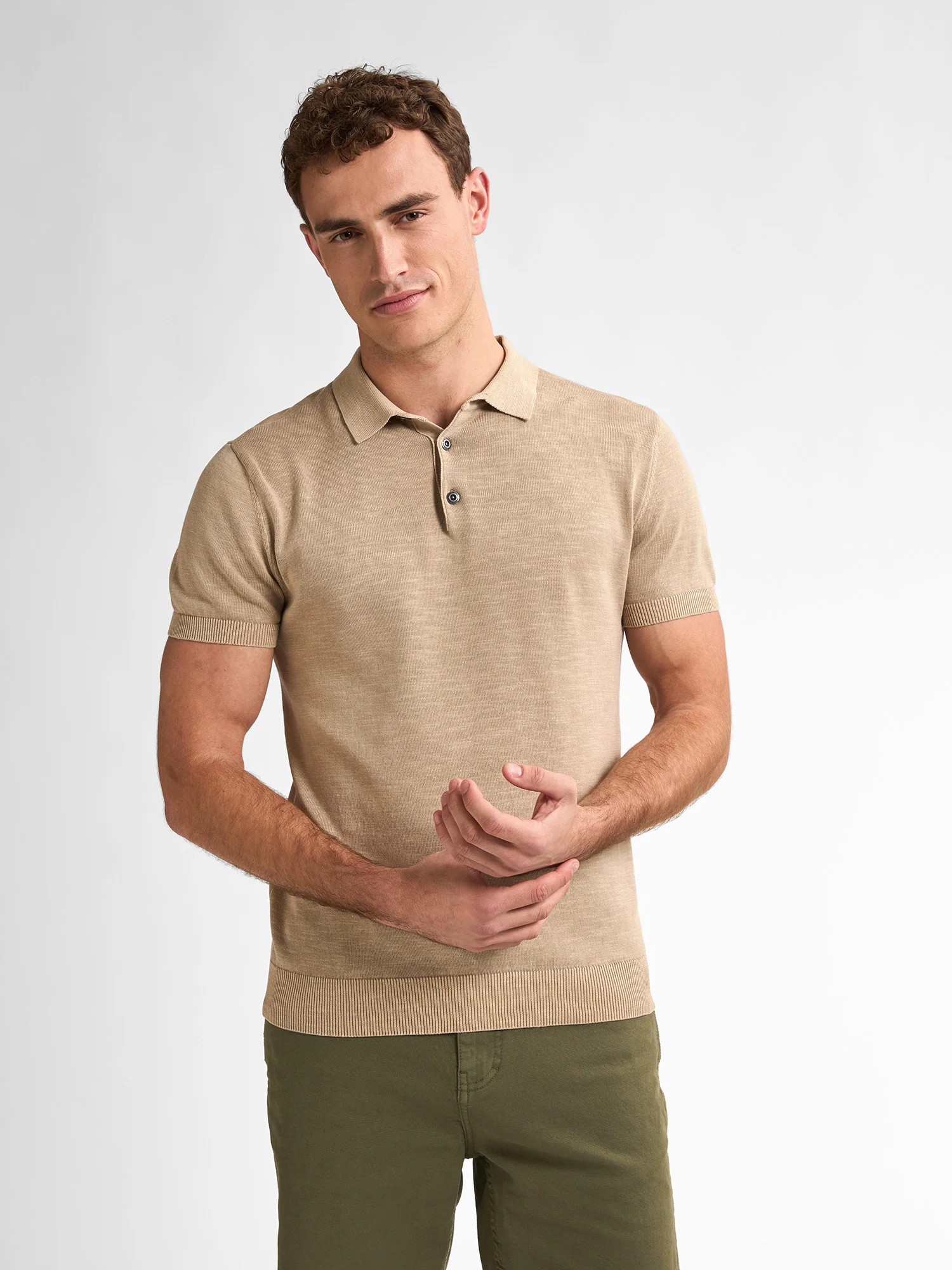 Petrol Polo Knitwear M-1050-KWC207