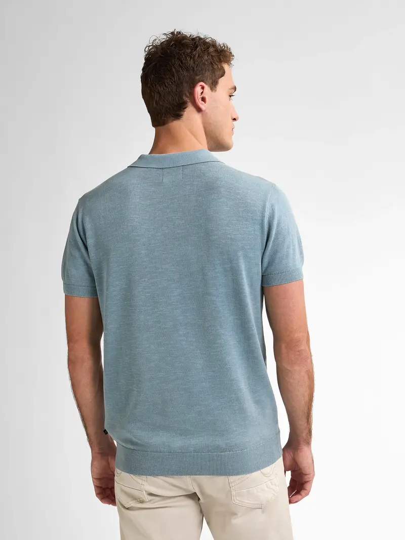 Petrol Polo Knitwear M-1050-KWC207