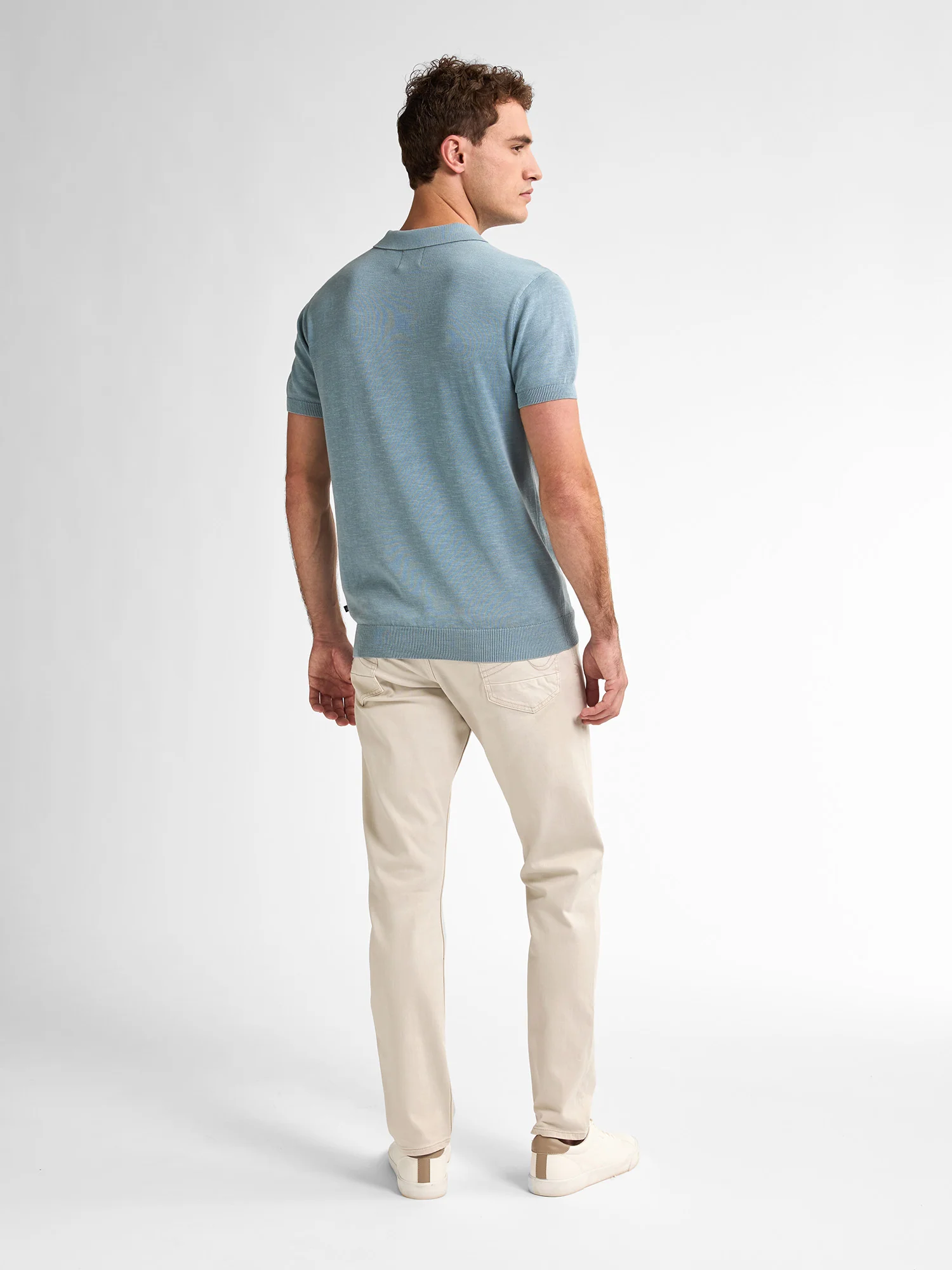 Petrol Polo Knitwear M-1050-KWC207