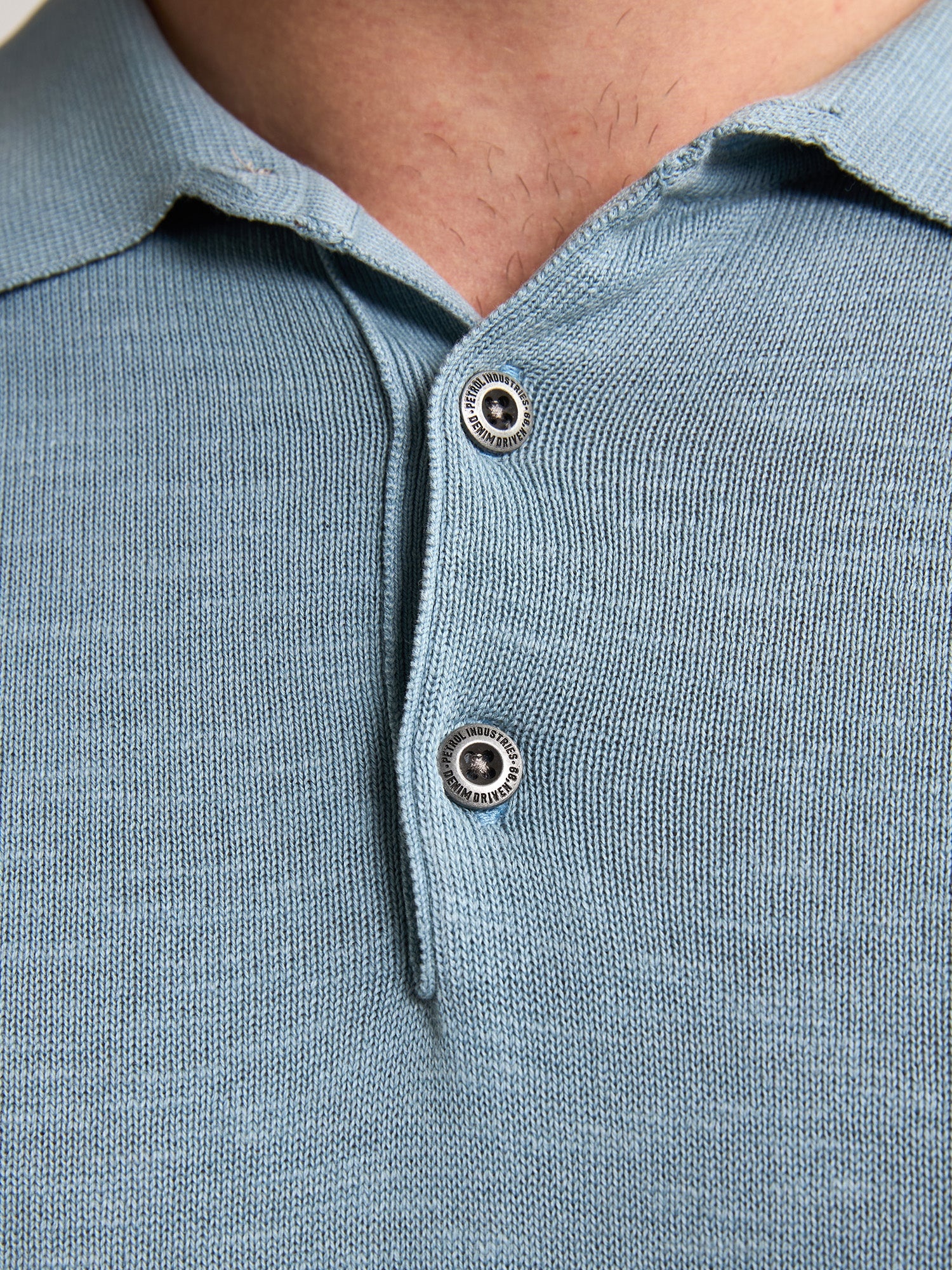 Petrol Polo Knitwear M-1050-KWC207