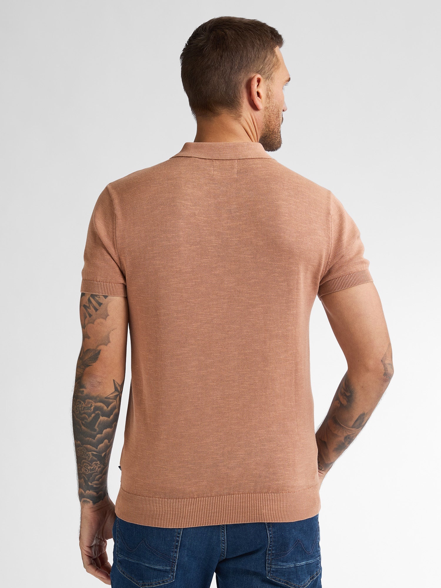 Petrol Polo Knitwear M-1050-KWC207