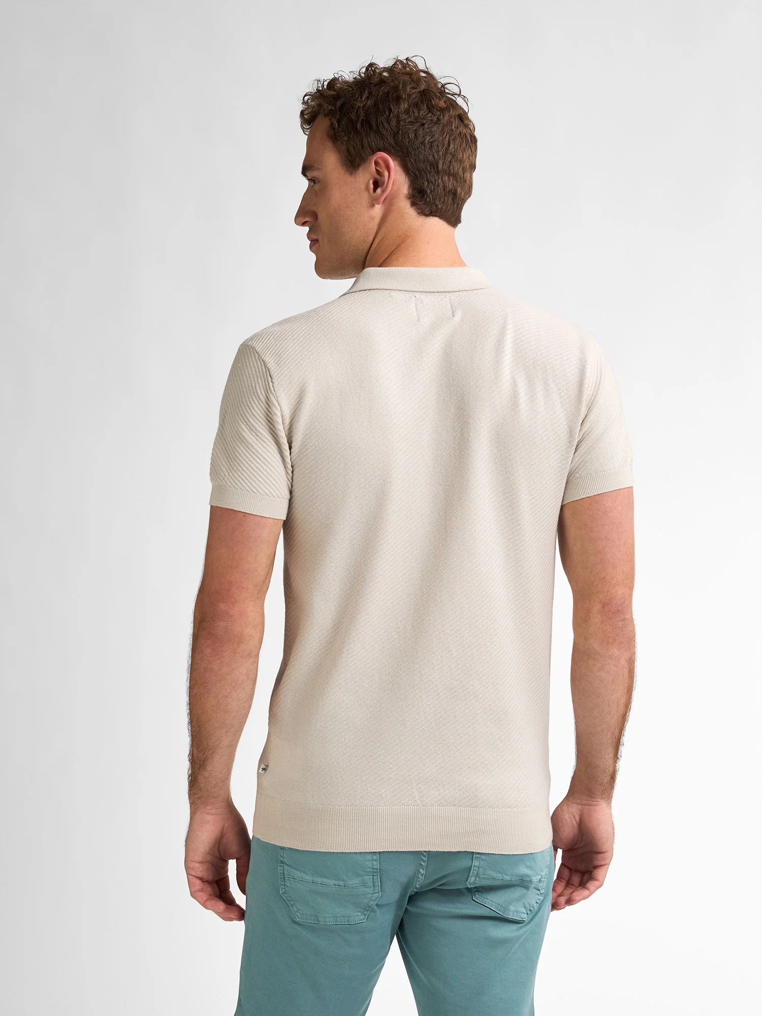 Petrol Polo Knitwear M-1050-KWC213