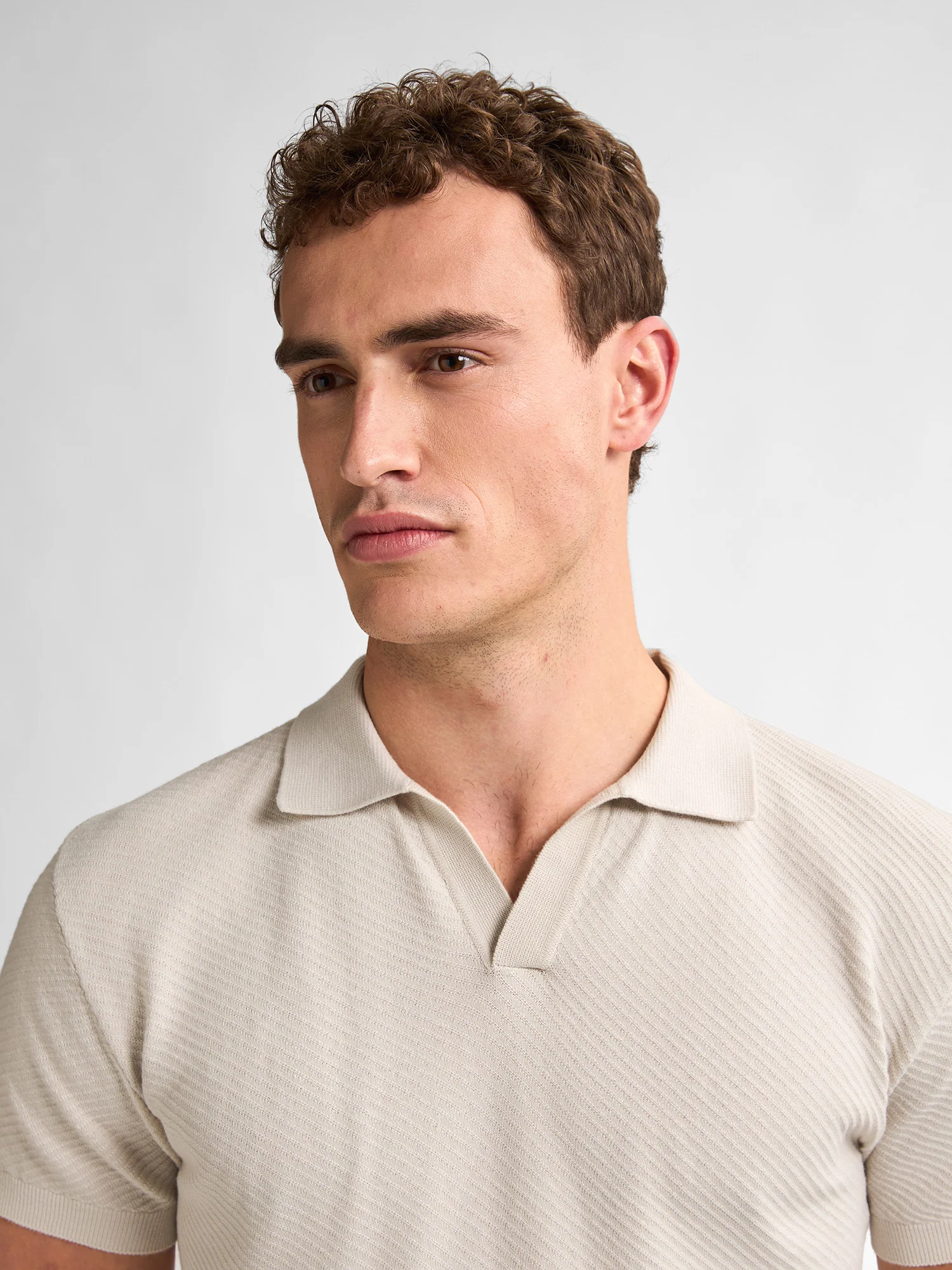 Petrol Polo Knitwear M-1050-KWC213