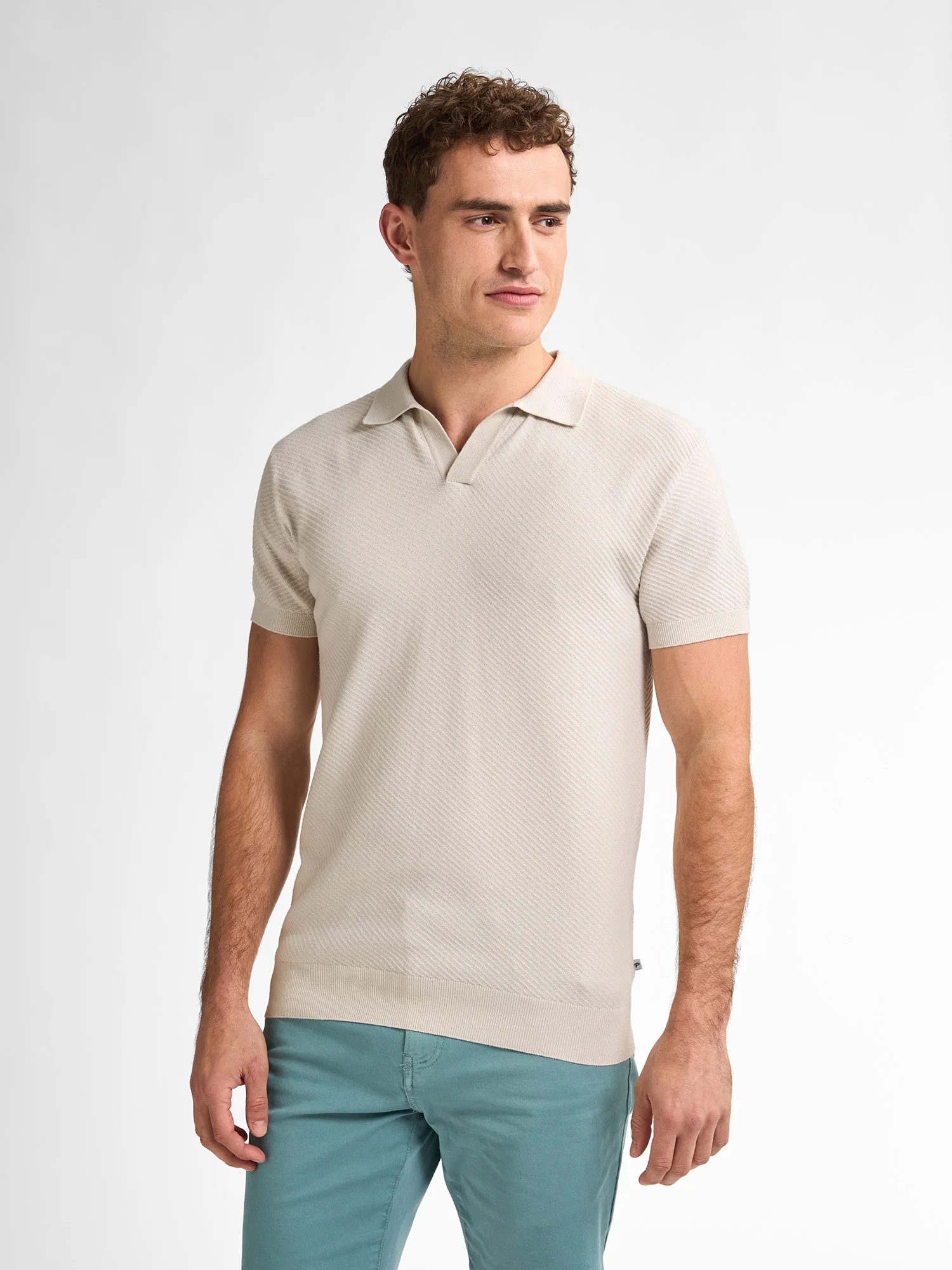 Petrol Polo Knitwear M-1050-KWC213