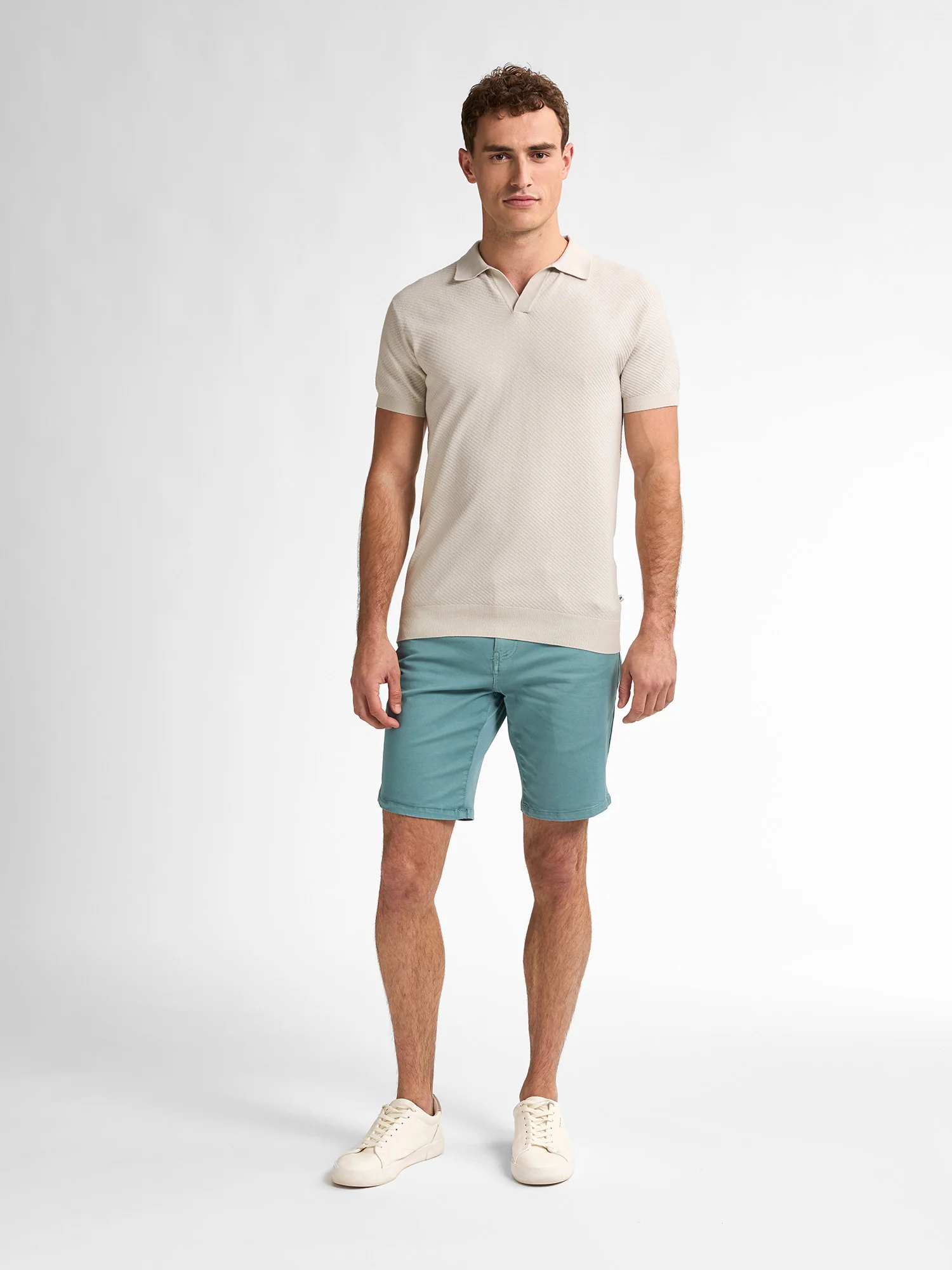 Petrol Polo Knitwear M-1050-KWC213