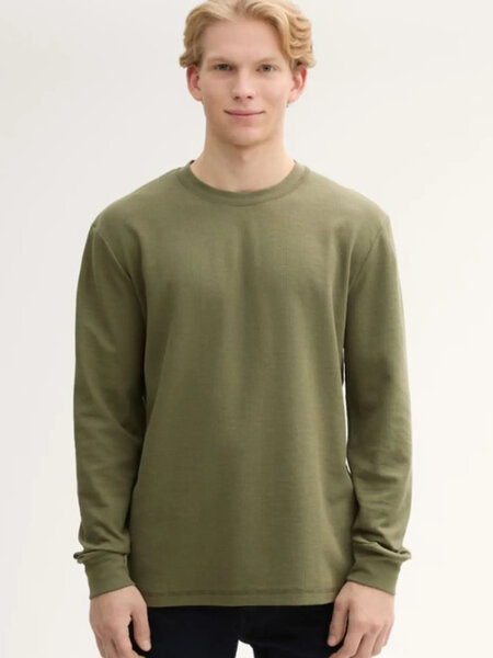 Tom Tailor Structured longsleeve 1045019