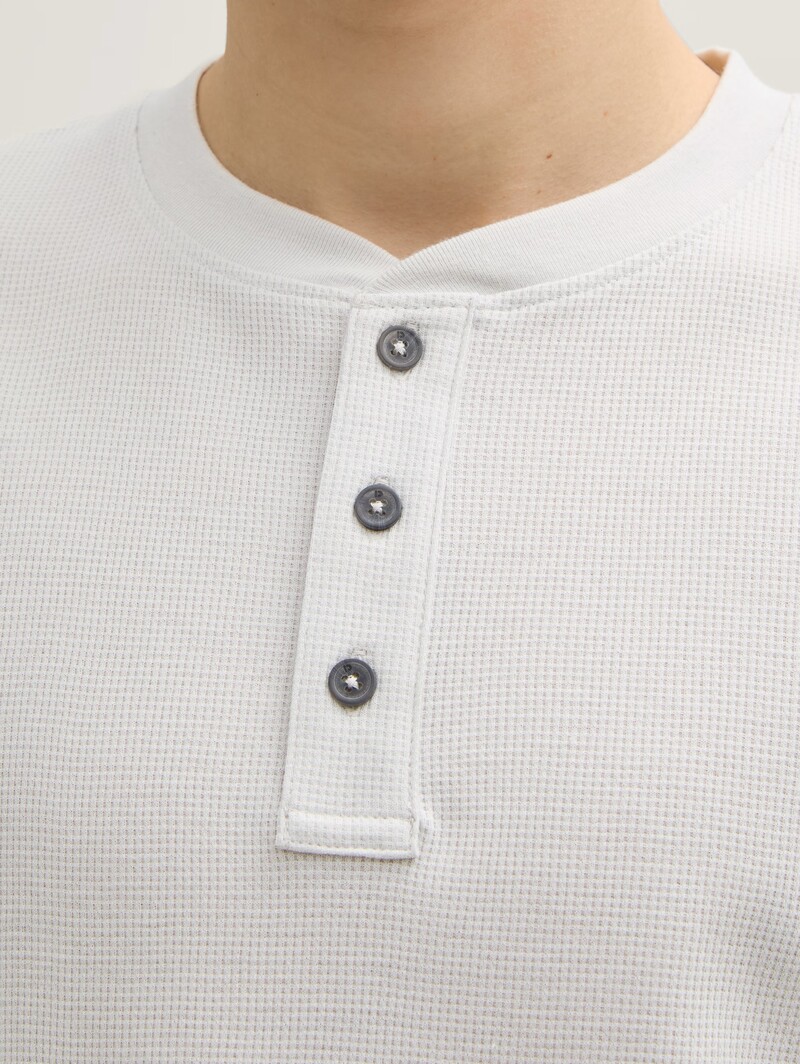 Tom Tailor Structured henley 1045051