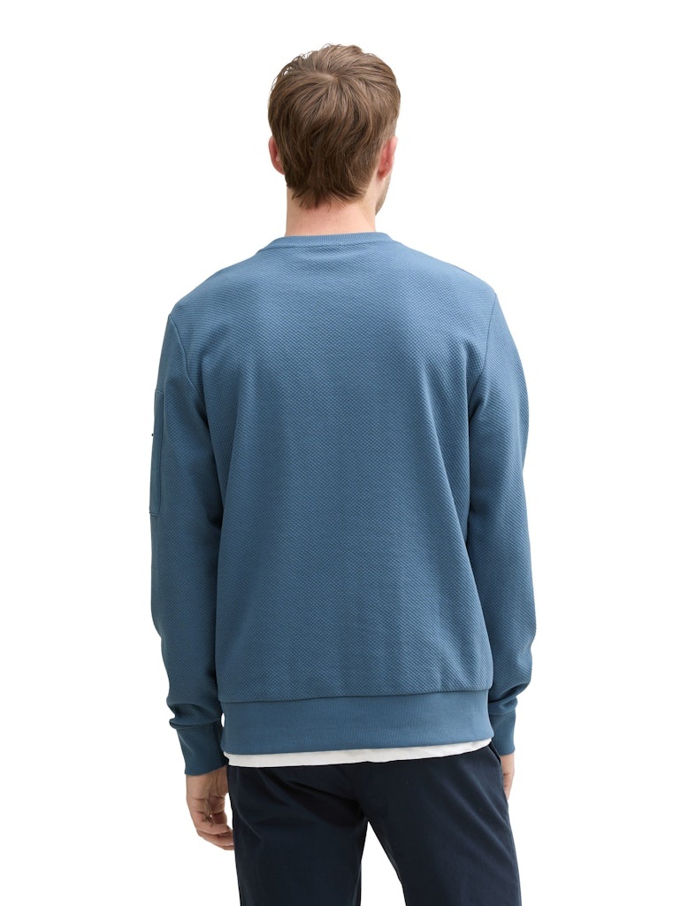 Tom Tailor Structured crew-neck sweater 1045686
