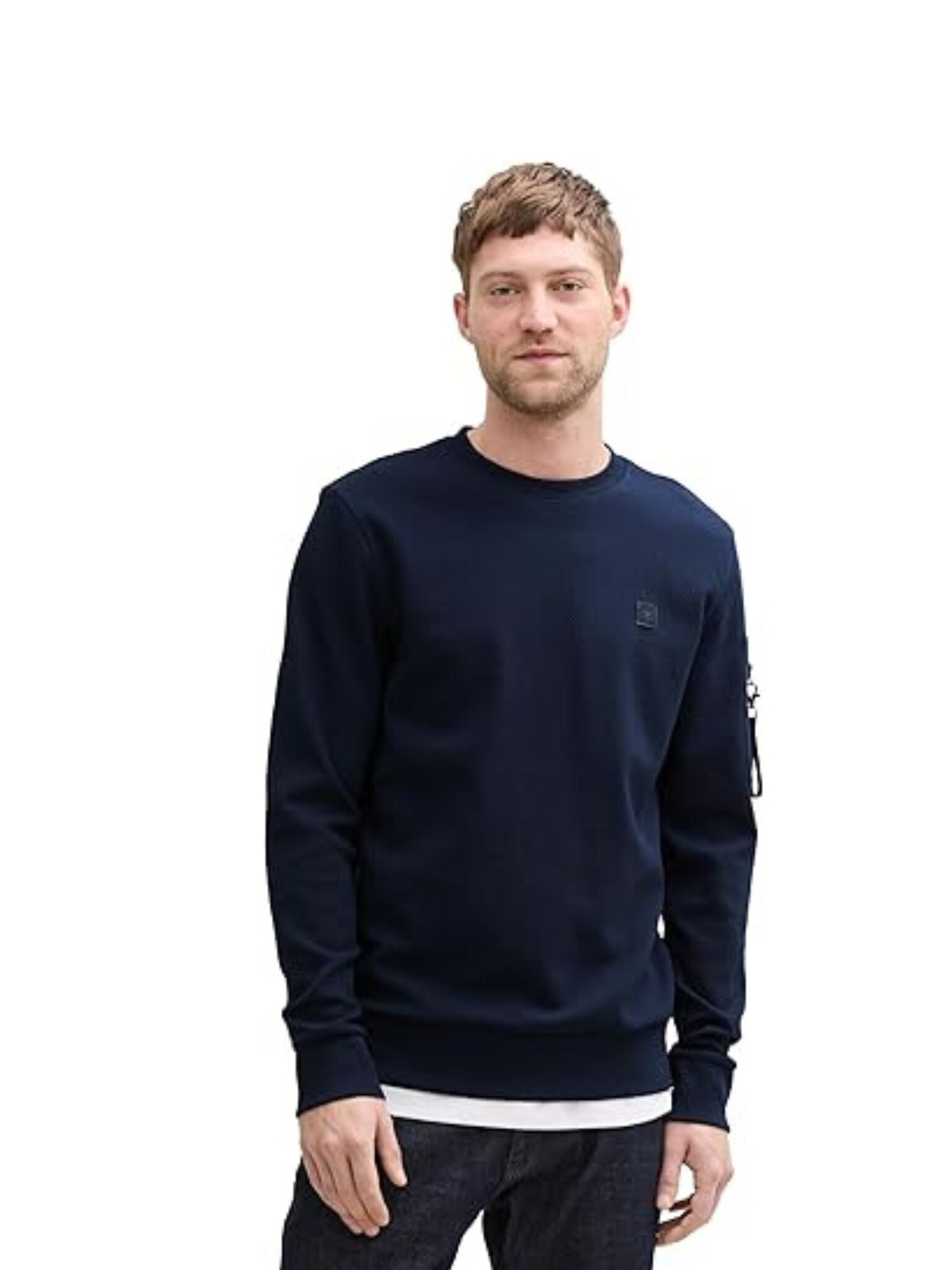 Tom Tailor Structured crew-neck sweater 1045686