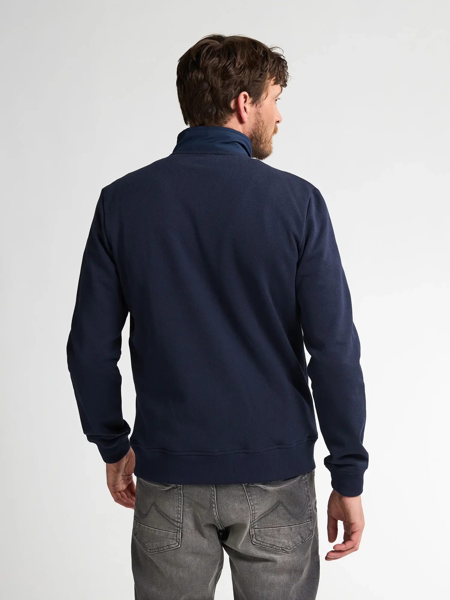 Petrol Sweater zip M-3050-SWC316