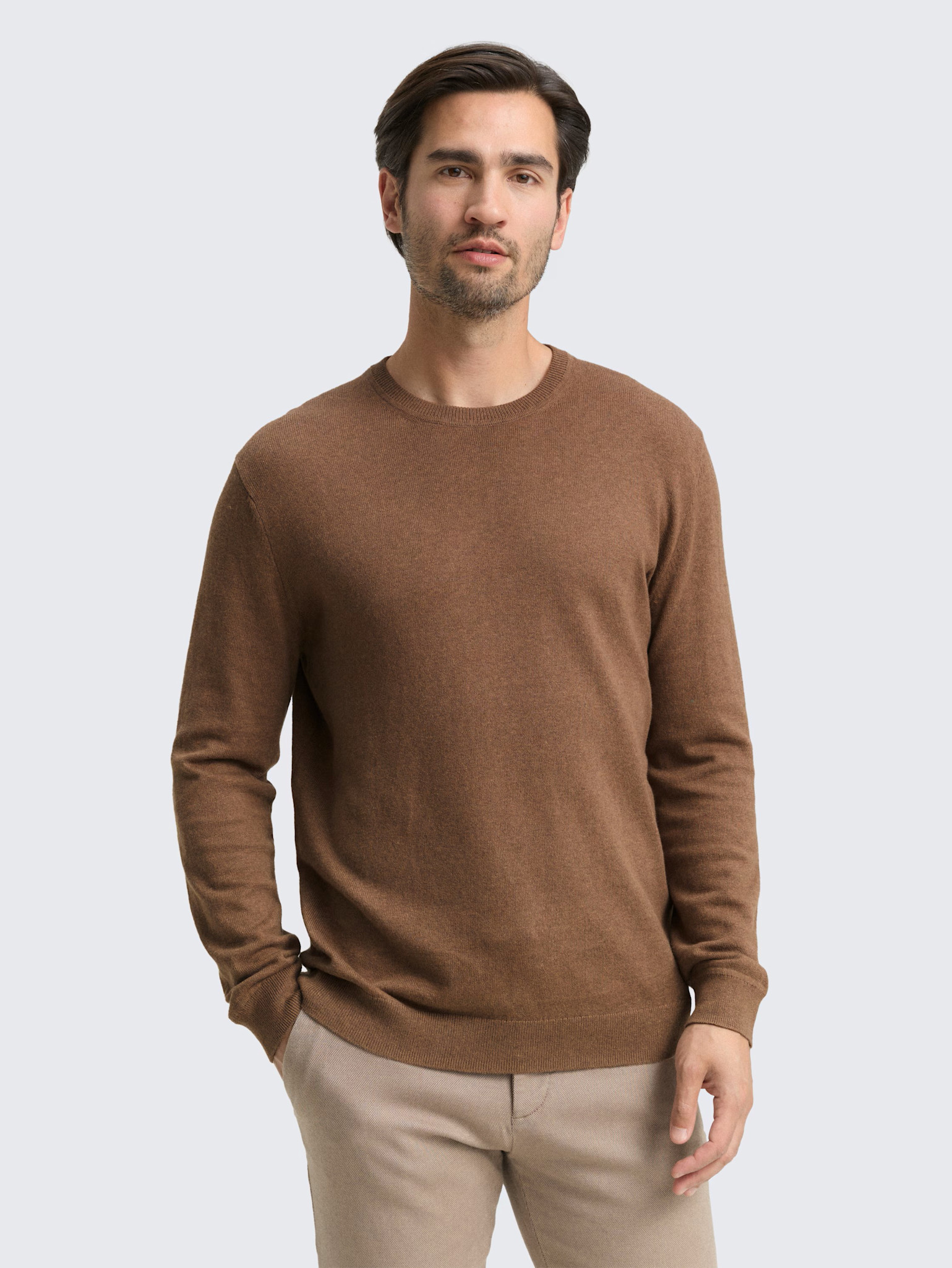 Tom Tailor Cashmere Trui Creweneck 48026
