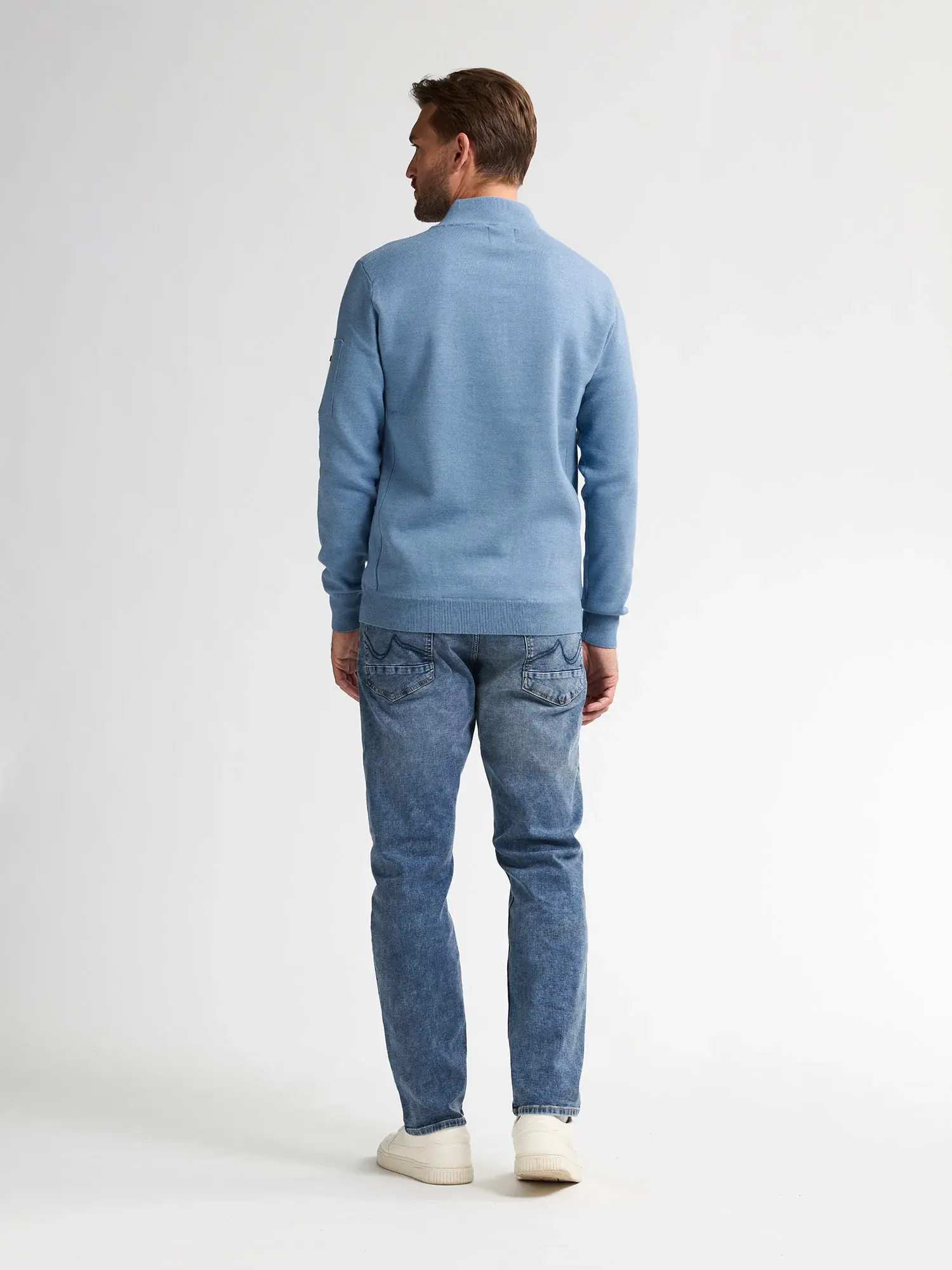 Petrol Trui knit M-3050-KWC259