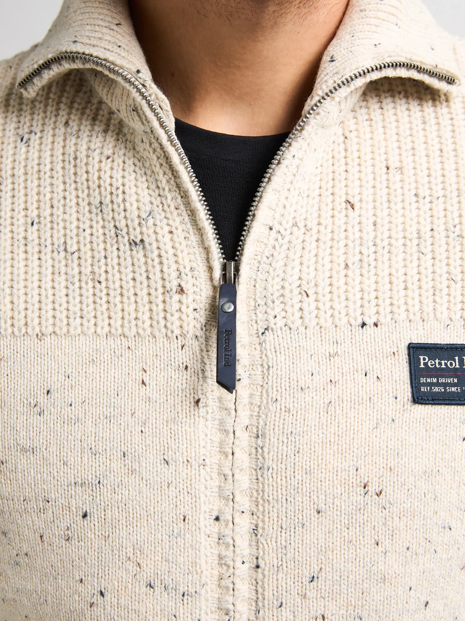 Petrol Cardigan Collar M-3050-KWC294