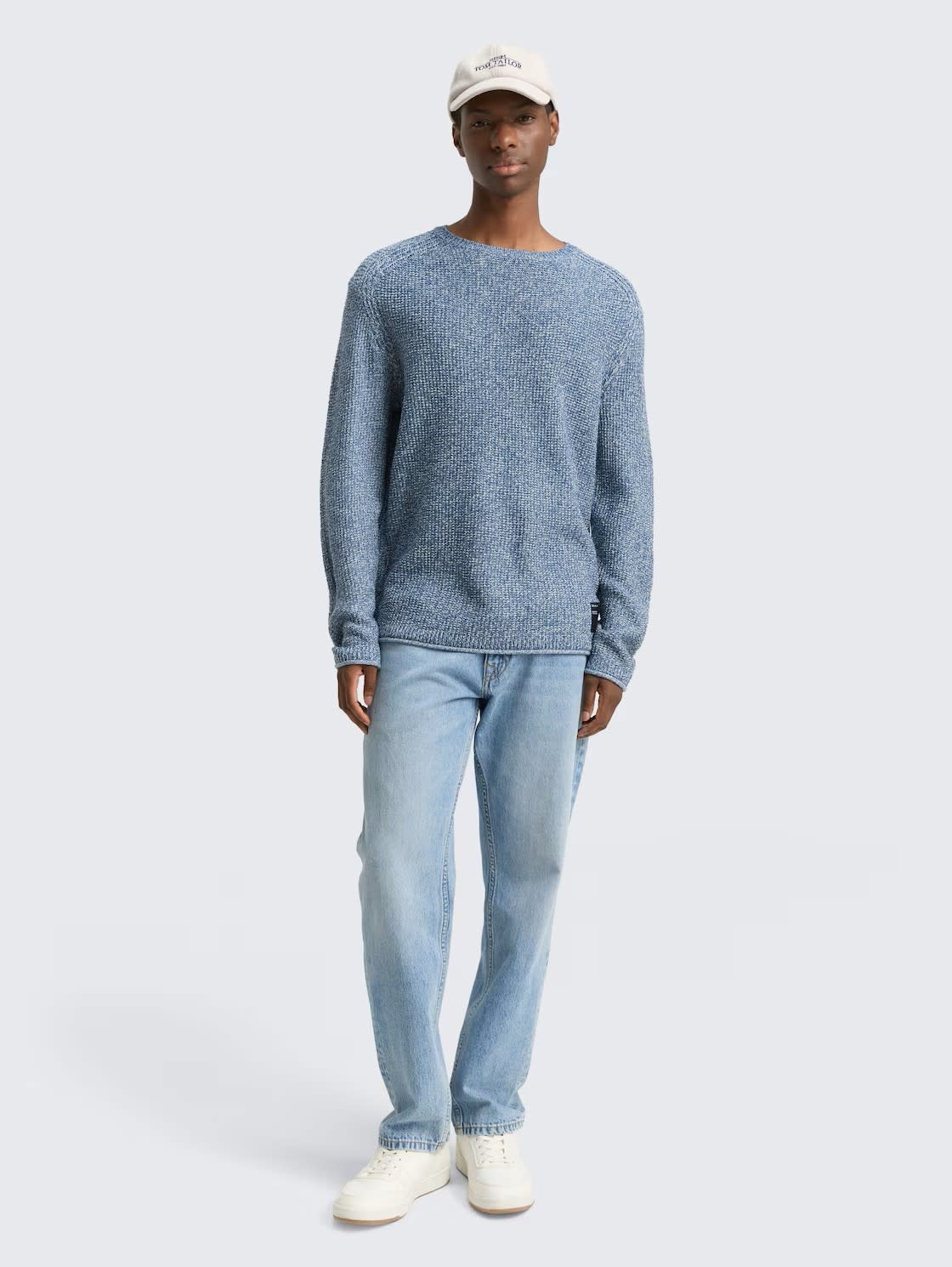 Tom Tailor Trui two tone Crewneck 49234