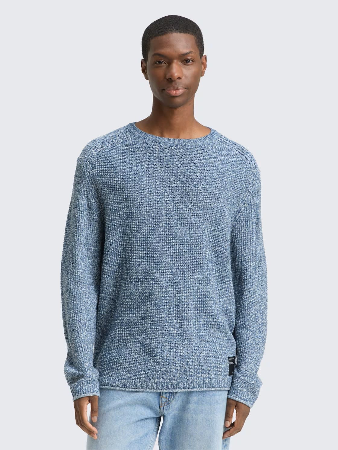 Tom Tailor Trui two tone Crewneck 49234