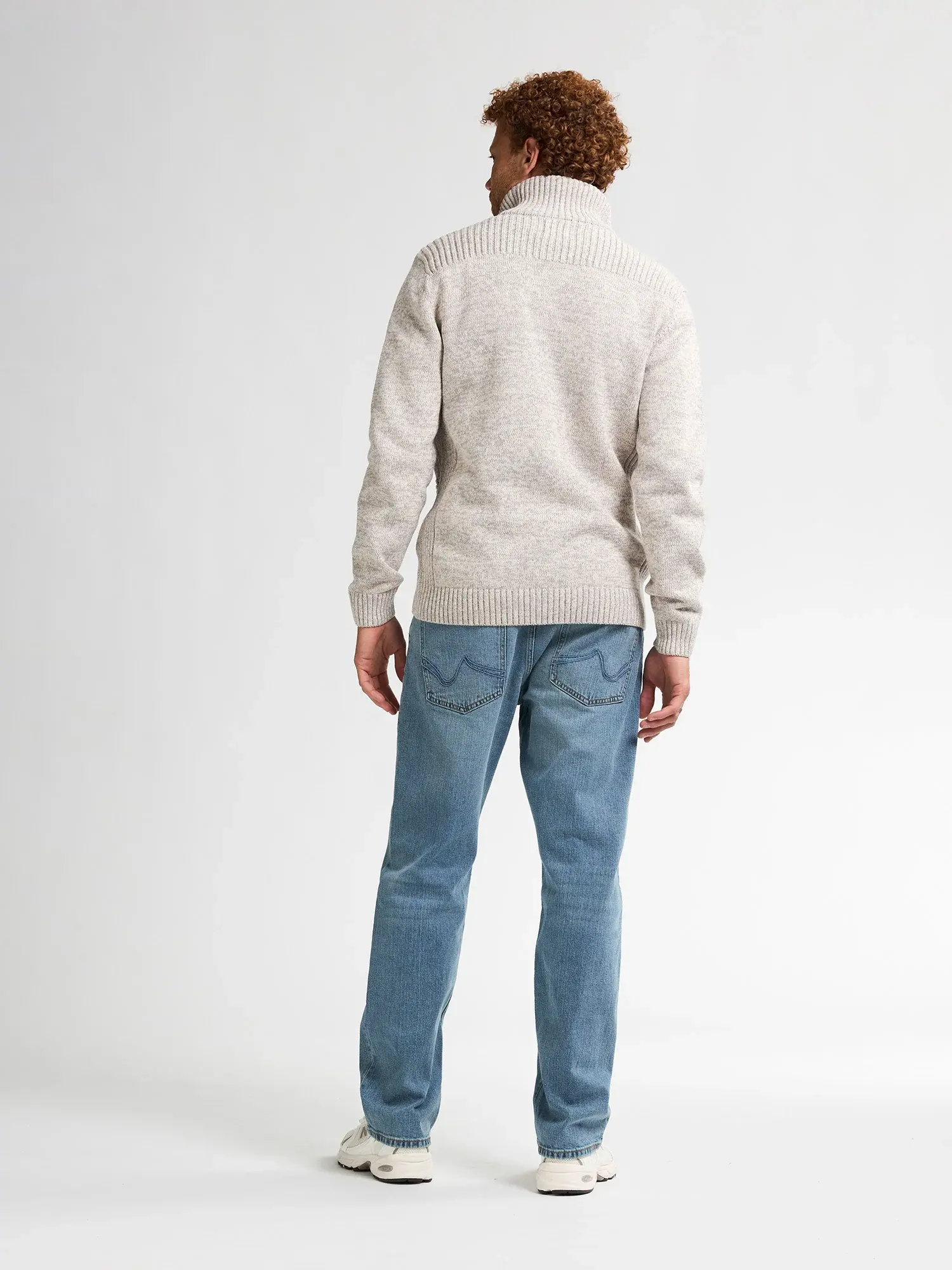 Petrol Cardigan with collar M-3050-KWC227