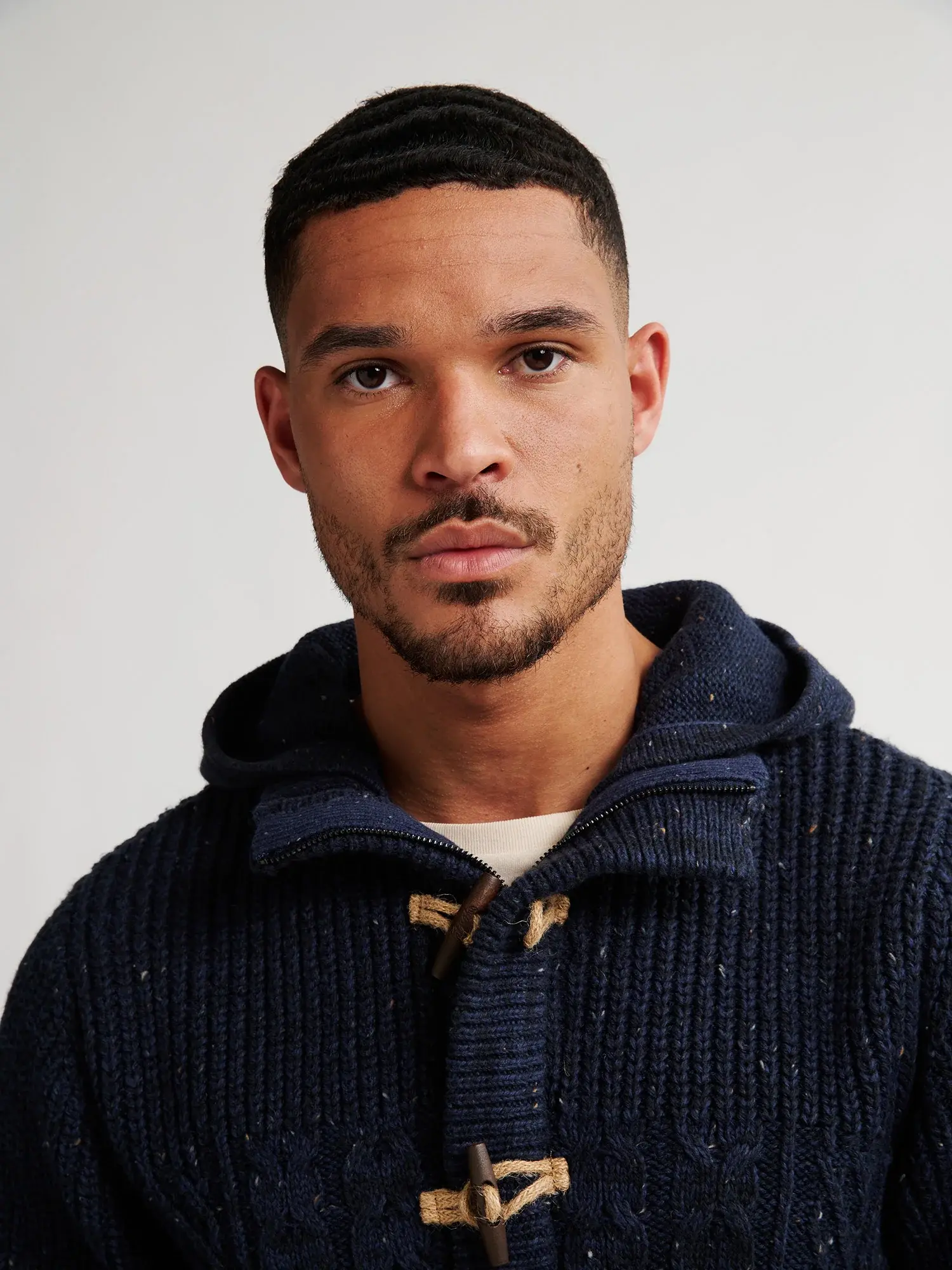 Petrol Hooded Cardigan M-3050-KWH221