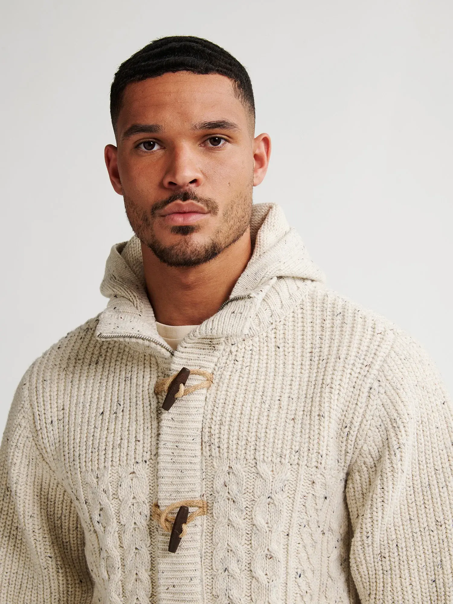 Petrol Hooded Cardigan M-3050-KWH221