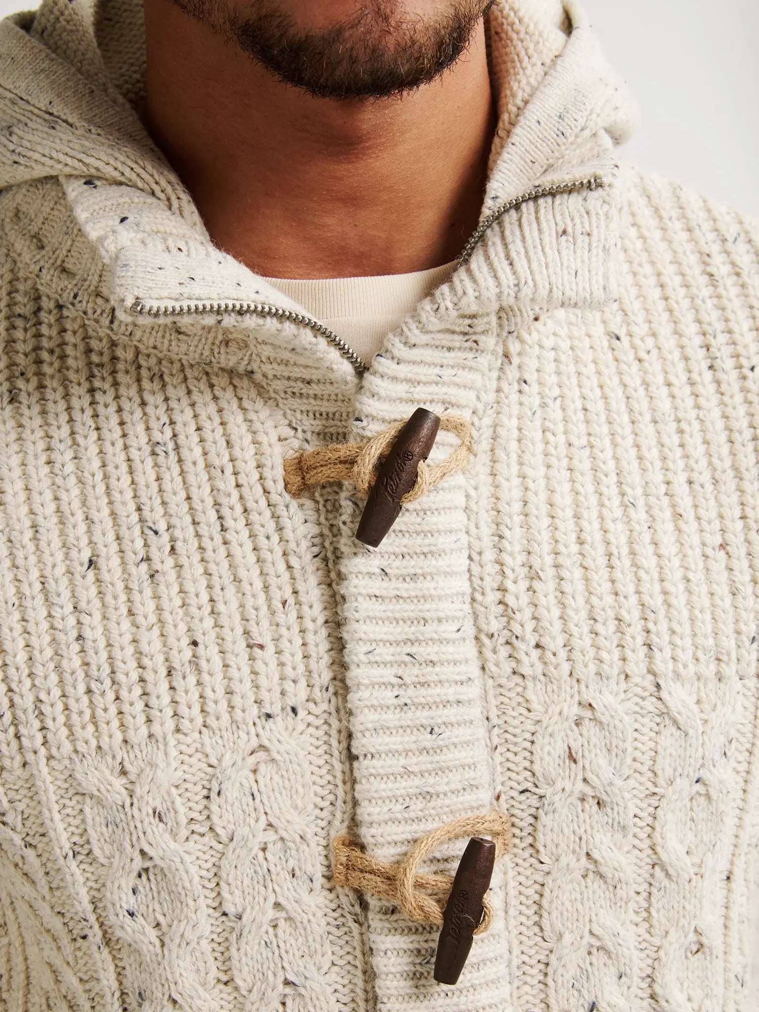 Petrol Hooded Cardigan M-3050-KWH221