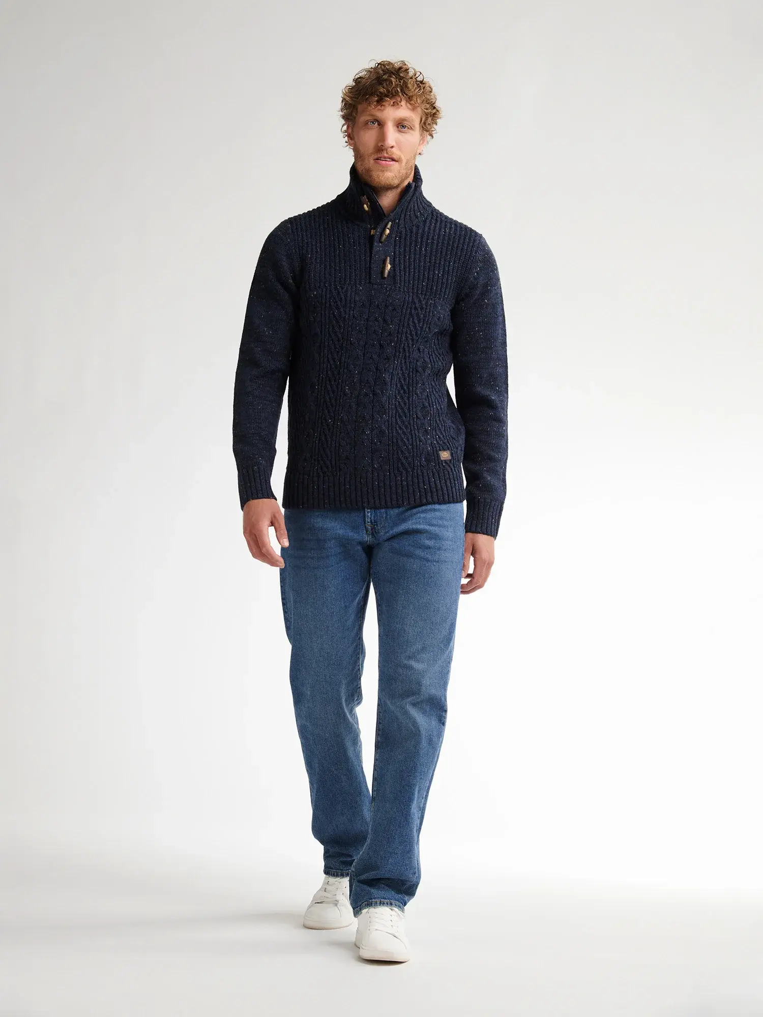 Petrol Trui knit M-3050-KWC222